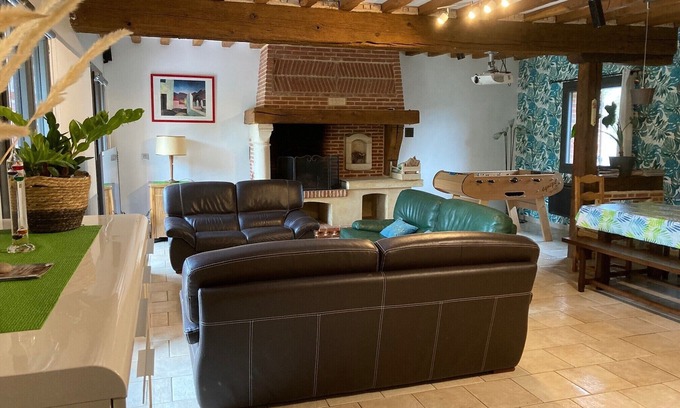 Ganzeville House | LARGE HOUSE for 12-15 persons and 2 babies near FECAMP