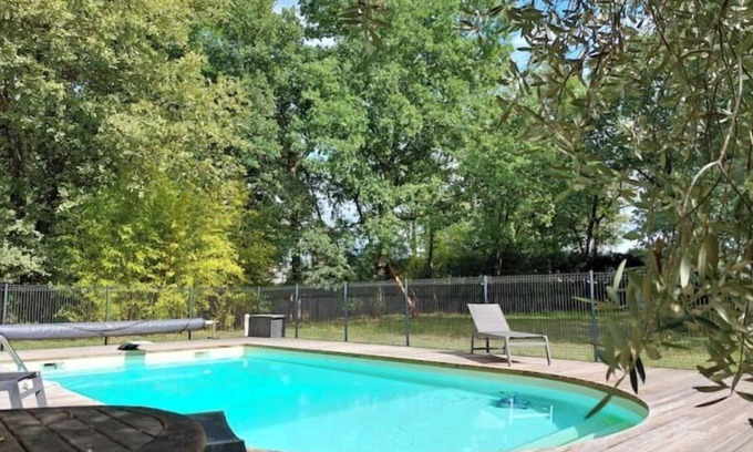 Saucats House | Large house with 2785 m2 of garden between Bordeaux and the Ocean - Heated swimming pool