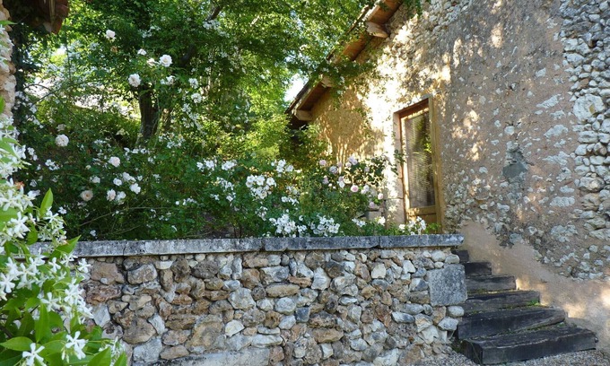 Manzac-sur-Vern Apartment | Large independent studio. Superb peaceful setting, stunning views.