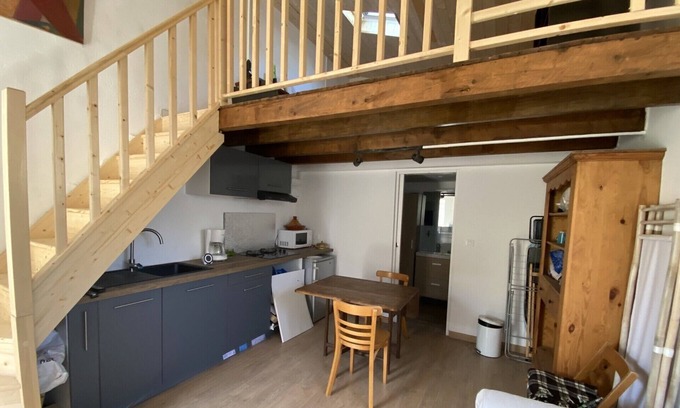 Cabestany House | Large new studio in a quiet house with swimming pool