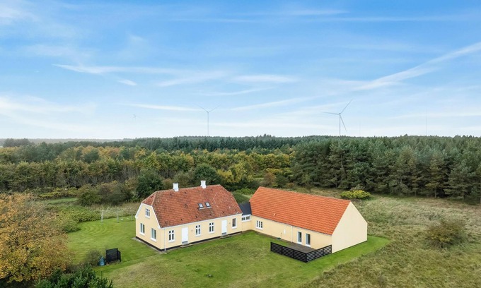 Frostrup House | Large pool house with activity room located in peaceful surroundings.