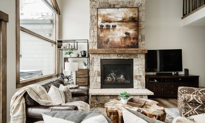 Peak 8 House | Large ski-in/ski-out home with mtn views, hot tub, firepit