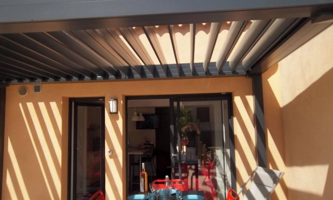 La Capte Apartment | LARGE STUDIO (26m2) and large terrace (14m2) 50m from the sea and beach
