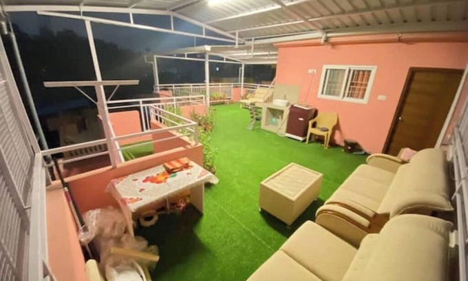 Hebbal Apartment | Large studio with patio, for girls and couples