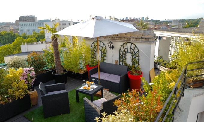 Prince–Marmottan Apartment | LAST FLOOR TERRACE Pte St CLOUD