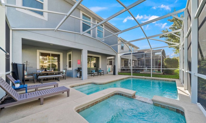 Davenport Villa | Last Minute Disney! Private Pool, Hot Tub, Game Room & Themed Bedrooms. Book Now! #126701