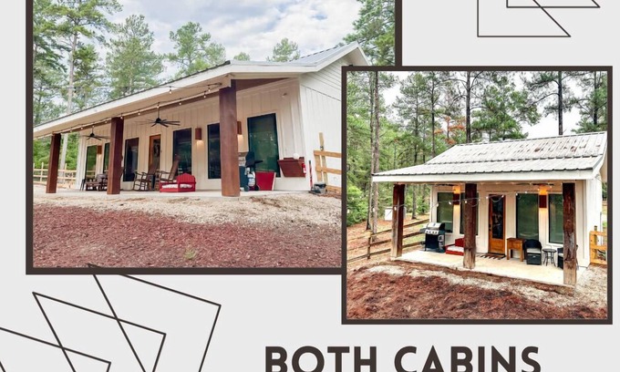 Centralia Cabin | Lazy Pines TX Both Cabins
