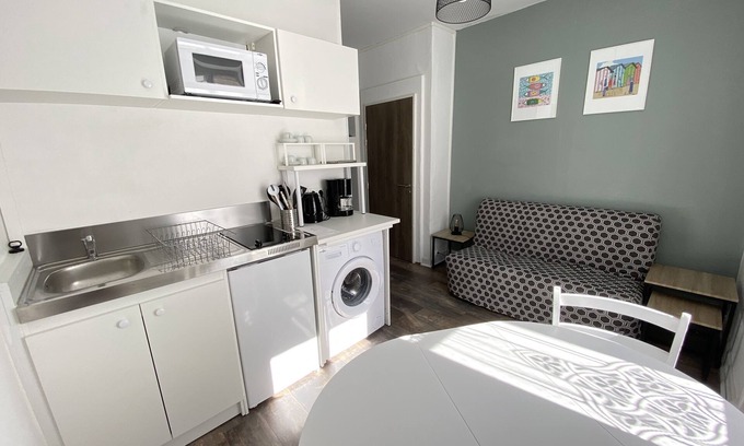 Le Conquet Apartment | LC77 - 2-person apartment in the village of Le Conquet, 2 steps from the port