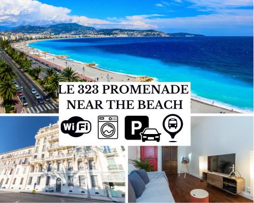 La Californie Apartment | LE 323 PROM - 2 chambres - AC - PARKING - tram et supermarché proches - Front de mer