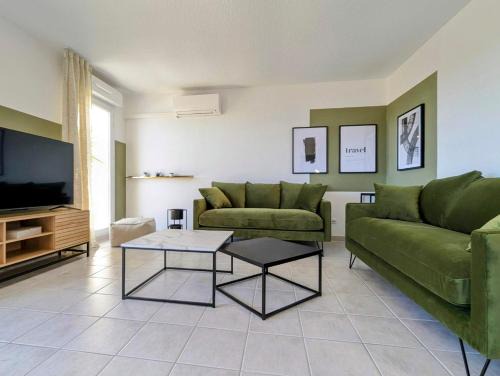 Balaruc-les-Bains Apartment | Le Belvédère - Clim Terrasse Parking privé