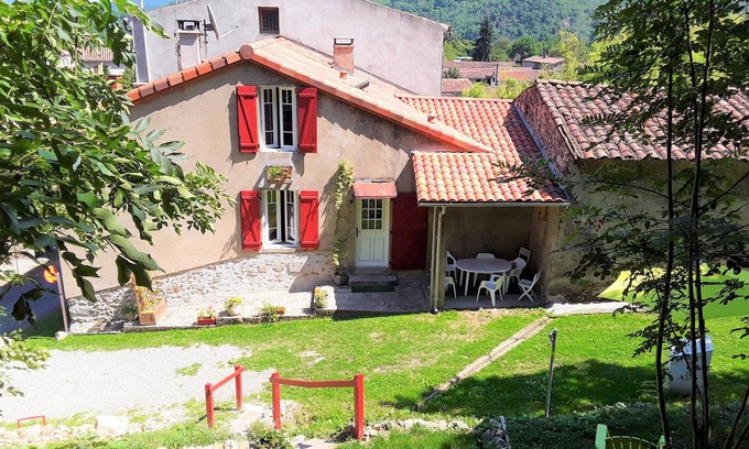 Montoulieu House | le Bouvreuil 9pers Seuls Occupants Possibilite Espace spa et Salle Fitness