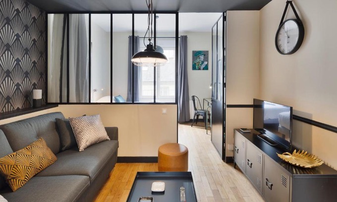 Bourg-l'Eveque Apartment | LE BROOKLYN - Inspiration US à deux pas des quais