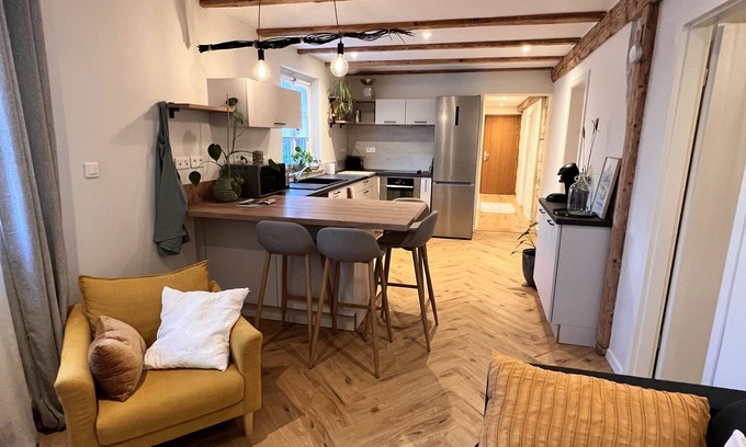 Mittelhausbergen Apartment | Le Catalpa: in the heart of a farmhouse