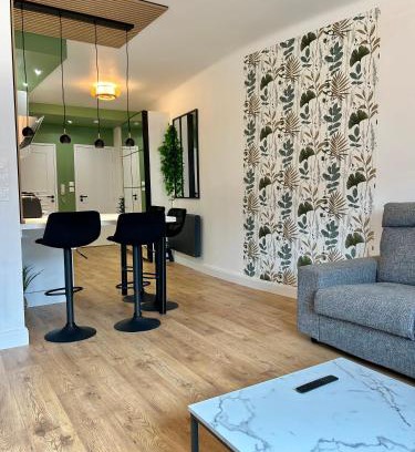 Quartier Beauregard-Boufflers-Buthegnemont-Boudonville Apartment | Le Chardon- appartement 2chambres- avec stationnement