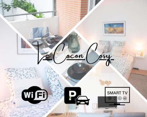 La Salvetat-Saint-Gilles Apartment | Le cocon cosy - T2 - Parking - Proche Zoo