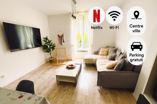 Gueret Apartment | Le Cocon Creusois 3