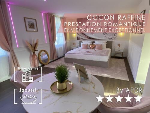 Centre Ville Apartment | Le Cocon Diamant Jacuzzi & Sauna