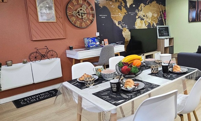 Bram Apartment | ✅Le Concorde ✅wifi ✅Clim ✅Oc keys