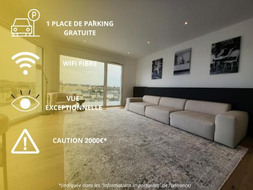 Port of Caen Apartment | Le Davs - Splendide appartement avec vue