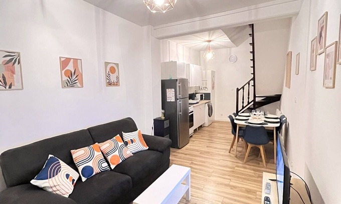Calais Frethun House | Le Duplex 68m2 apartment close to shops, town center and beach