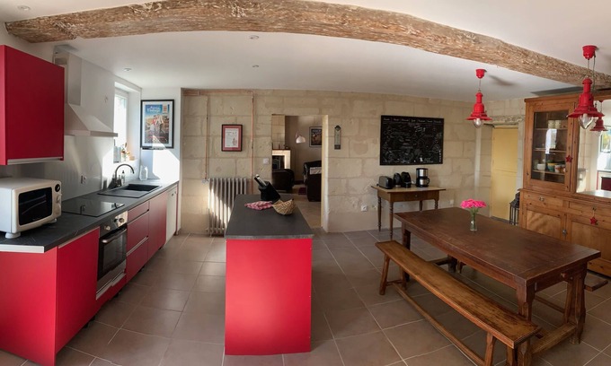 Allonnes House | Le gîte de Russé, Country house between vineyard and Loire