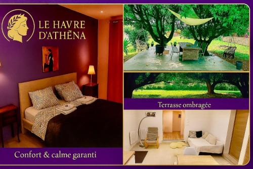 Castelnaudary Apartment | Le Havre d'Athena, App spacieux 2 chambres, Grand Jardin Privé, Sauna, WiFi & Abri Vélos