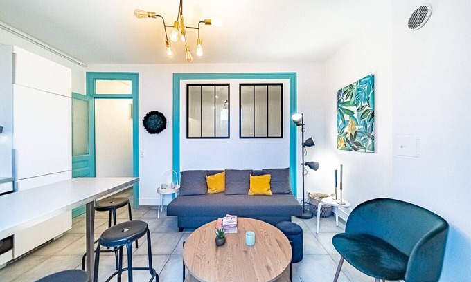 Yves Farge - Le Fleuve Apartment | Le Jean Jaures- 2 chambres- Gerland-Tony Garnier
