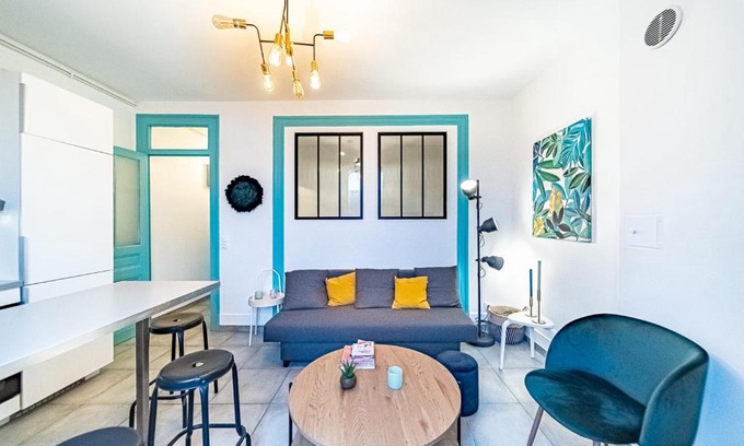 Yves Farge - Le Fleuve Apartment | Le Jean Jaures- 2 chambres- Gerland-Tony Garnier