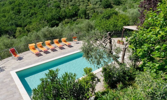 Monsummano Terme Villa | Le Maggioline: Tuscan Villa with Pool & Stunning Views. Sleeps 12, Near Florence