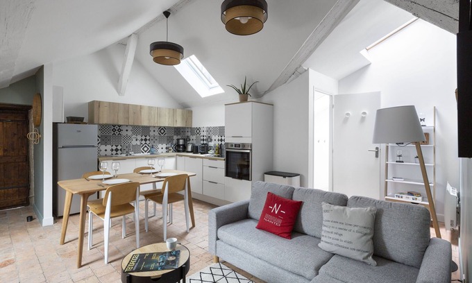 Nantes Centre Apartment | Le Nao- L'Île Feydeau - 2 chambres de charme