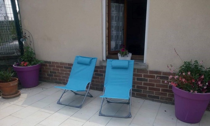 Oisy-le-Verger House | Le Patio de Mimi: a haven of peace in a Zen and romantic atmosphere