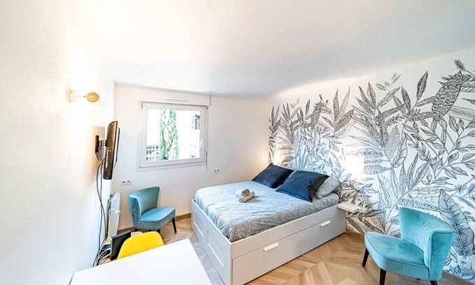 Perralliere Apartment | Le petit Audrey- nice studio -Flachet