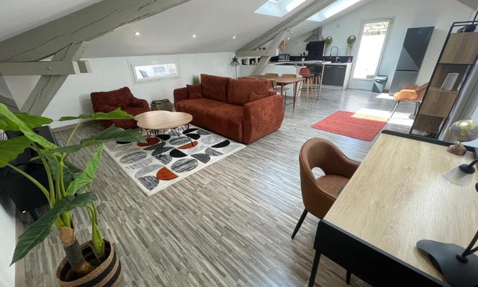 Alpes-Romans Apartment | Le Petit Capo Calme Proche Centre ville Gare