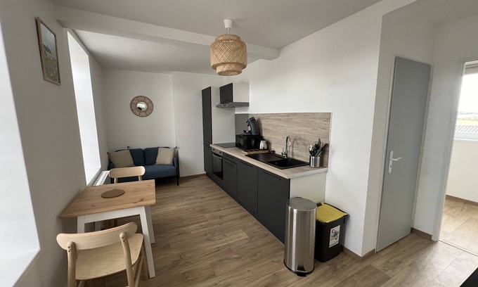 Ecuires Apartment | Le Refuge Littoral - Apartment 2p Montreuil-sur-Mer
