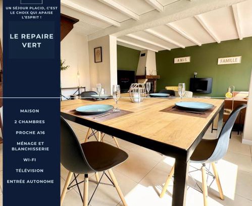 Marck House | Le Repaire Vert - Cozy 2 bedroom house