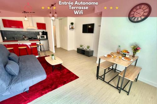 Lacroix-Falgarde Apartment | " Le Rubis " Terrasse - Wifi - Entrée Autonome