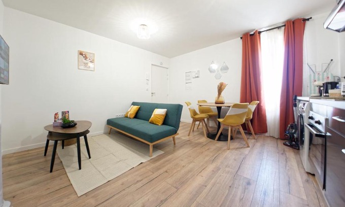 Bas-Vernet Apartment | Le Soleilcasa - 3 personnes - bureau & wifi