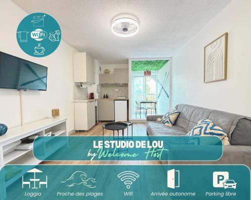 Carnon-Plage Apartment | Le studio de Lou, 4 couchages Mer & Port