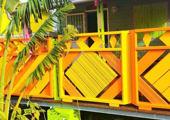 Piton Saint-Leu Ski Chalet | Le Ti Citron Vert - Baignoire à ciel ouvert et refuge coloré -