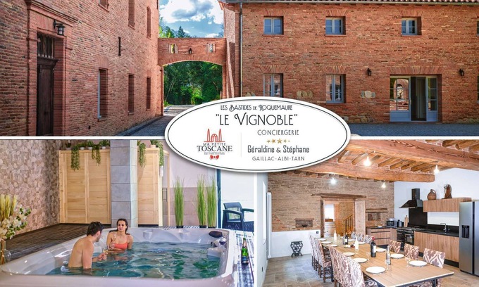 Roquemaure Other | Le Vignoble - Swim spa - Hamman - Sauna - 12 people