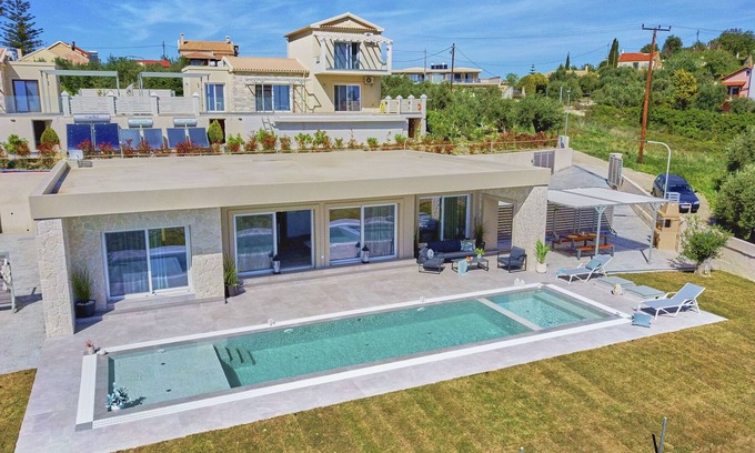 Kavvadades Villa | Lefkimmiatis Villa Marialena Newly Built