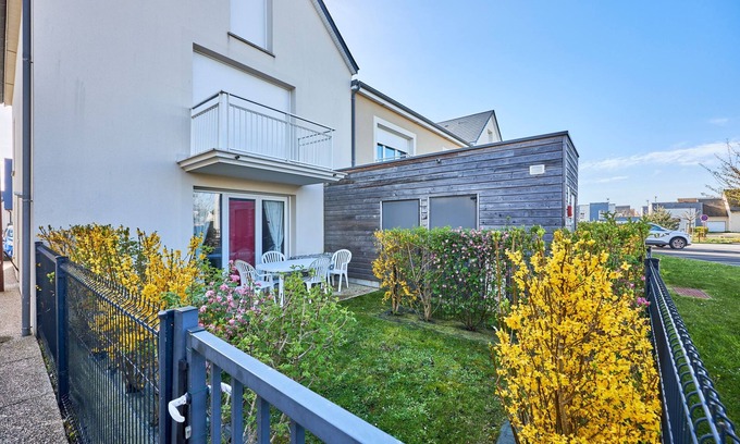 Langrune-sur-Mer Apartment | Les Anémones de Langrune - Avec jardin clos