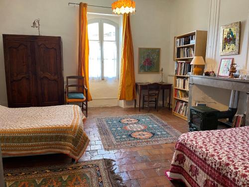 Saint-Hippolyte-du-Fort House | Les Asphodeles chambre familiale Lilah
