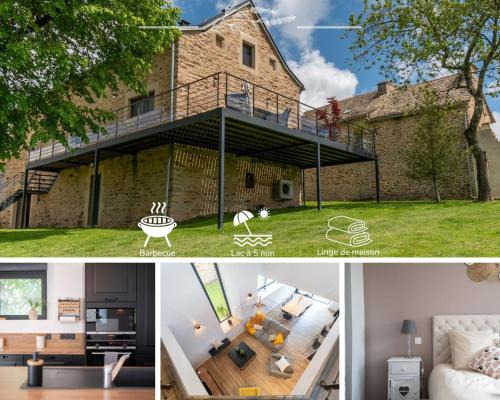 Moyrazes House | Les Combettes - Terrasse, Jardin & Proche Lac