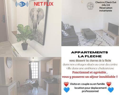 La Fleche Apartment | LES COTTAGES DU PRYTANEE