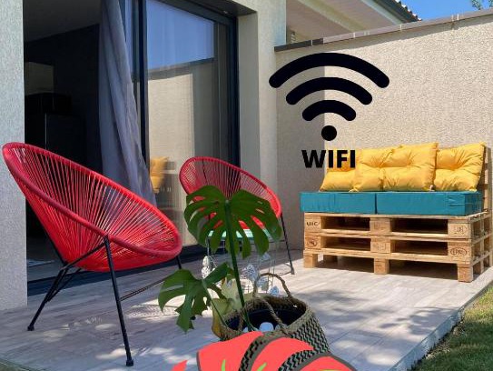 Soual Apartment | Les Jardins d'Oc - Wifi, Terrasse et Jardinet - Appart T2 neuf