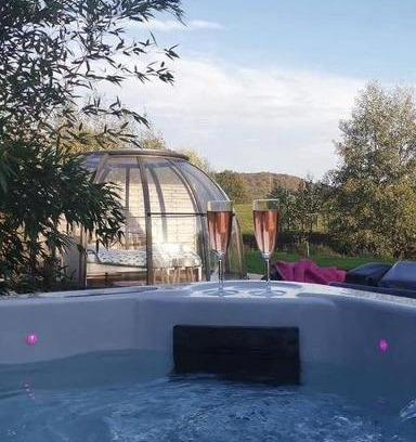 Outremecourt Bed & Breakfast | Les nuits insolites de la mothe - hébergement en bulle ou tiny house avec spa privatif