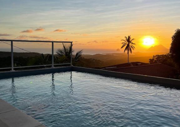 Riviere-Salee House | LES VILLAS PAMEYAQUE 2 F2 avec 1 piscine et 1 F3 avec 1 piscine, Superbe Vue sur la mer