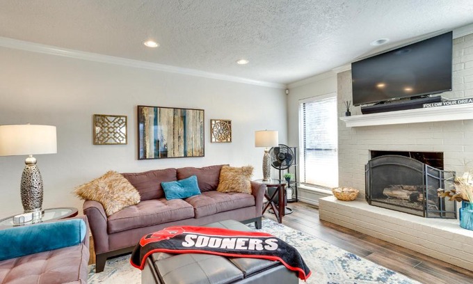 Norman House | Less Than 1 Mi to OU Campus - Norman Vacation Rental