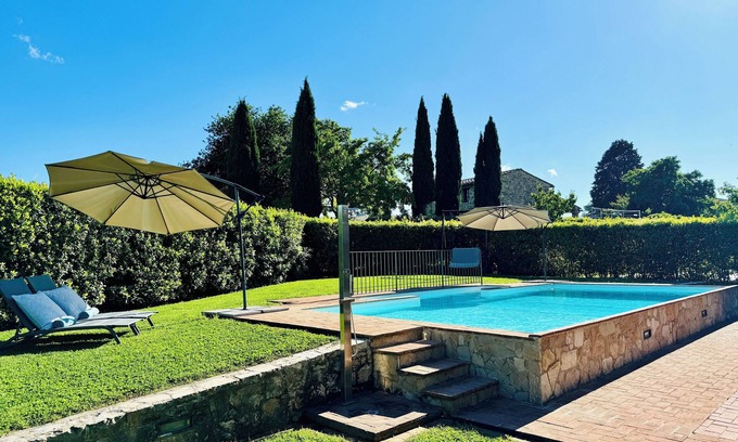 Pievasciata House | Libertas Tuscan Hideaway— Luxury villa with pool near Siena